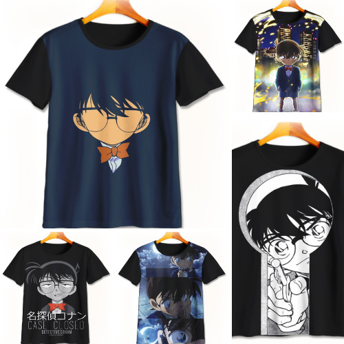 Kaos Anak Detective Conan 3D Model Anime Untuk Anak dan Dewasa Unisex Pria Dan Wanita - Saga Sport