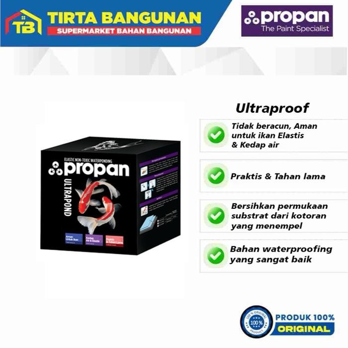 Pilihan- Propan Ultrapond Up-940 Cat Kolam Pelapis Anti Bocor / Cat Kolam Renang
