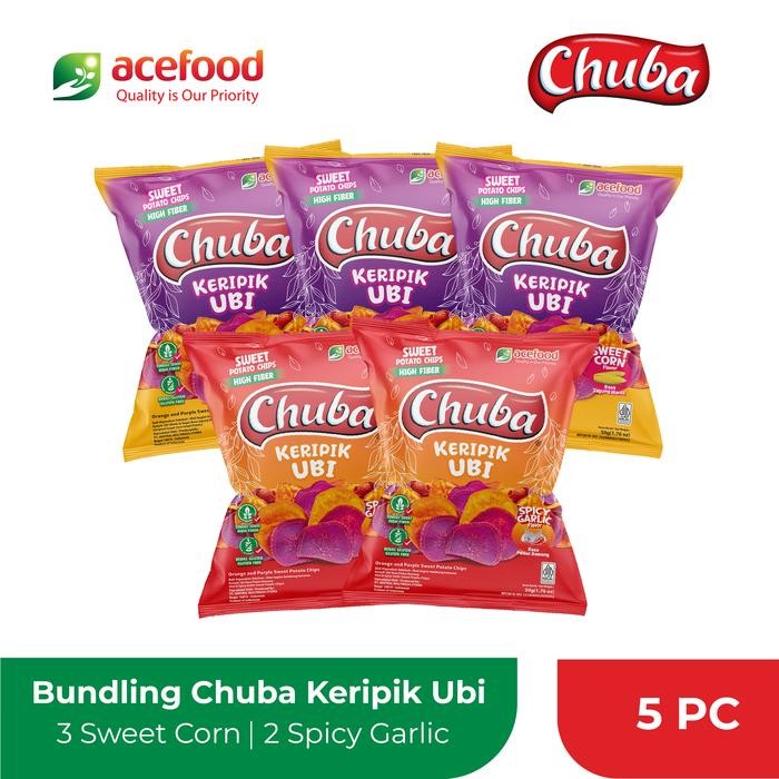 

Chuba Keripik Ubi Paket Ramean Isi 5 pcs