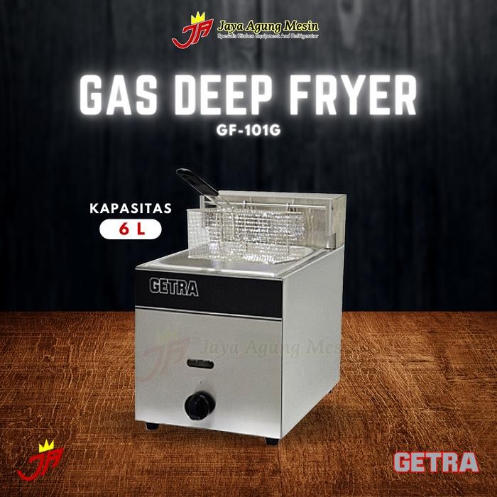 Pilihan- Getra Gas Deep Fryer Type Gf-101G/Penggorengan Gas/Gas Deep Fryer