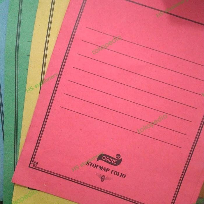 OJ Stopmap kertas Folio (1 pak isi 50 biji)