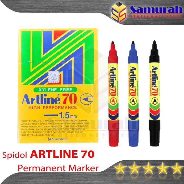 

New Spidol Permanent Marker Artline EK 70 Mata Spidol 1.5 mm / Spidol Permanen Besar EK-70 Per Pcs