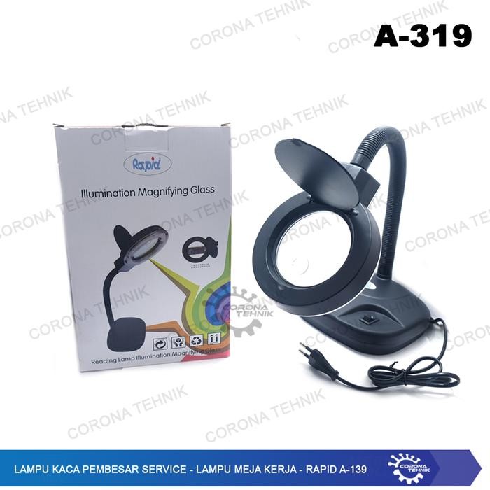 

SALE Lampu Kaca Pembesar Service - Lampu Meja Kerja - Rapid A-139