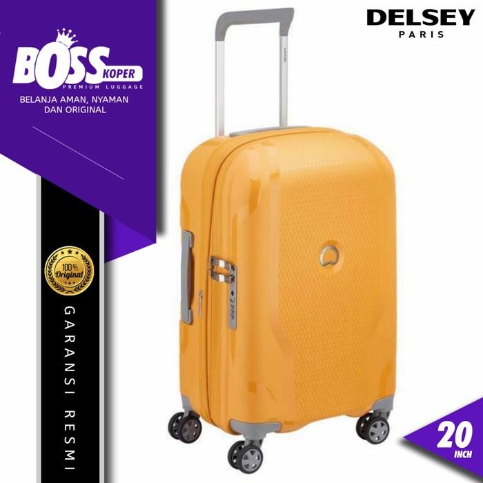 Koper 20 Inch Kabin Delsey (Clavel) Hardcase Small Tsa Lock Original