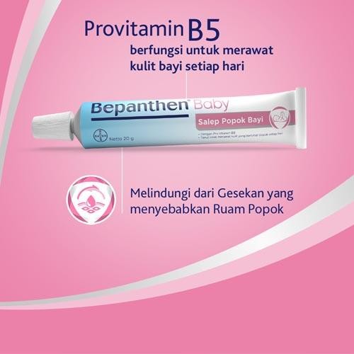 Pilihan- Bepanthen Salep Bayi Ruam Popok 10 Gram / Ruam Popok / Iritasi