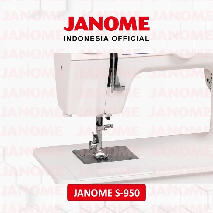 Mesin Jahit JANOME S-950 FLATBED S950 Japan Quality Garansi Resmi / Mesin Jahit Janome Original /