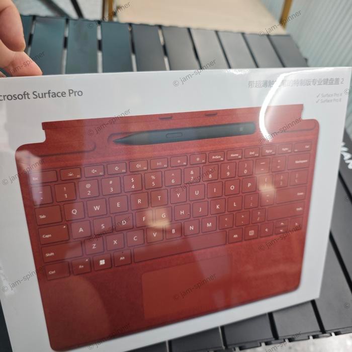 ASLI ROSOFT SURFACE KEYBOARD PRO 8 9 10 11 ALCANTARA SIGNATURE PULPEN SLIM PEN PULPEN 2 READY STOCK