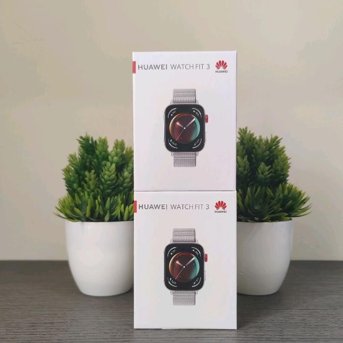 Huawei Watch Fit 3 Smartwatch Grey [NFC] Garansi Resmi