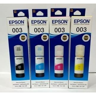 Terlaris Paket Tinta Epson 003 - 1 Set Tinta Printer L3110 L3150
