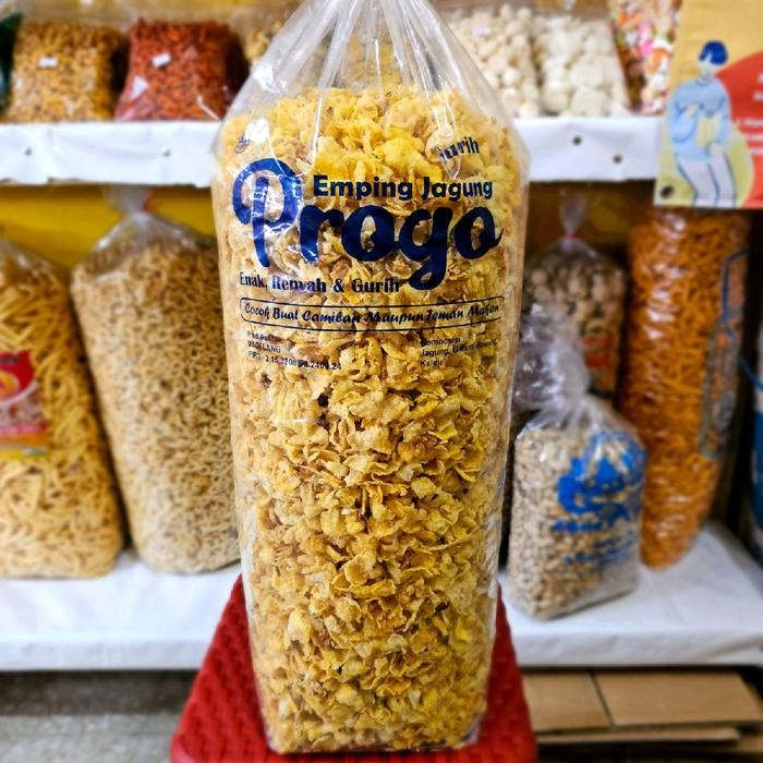 

500GRAM EMPING JAGUNG PROGO GURIH ORIGINAL & PEDAS SEDANG