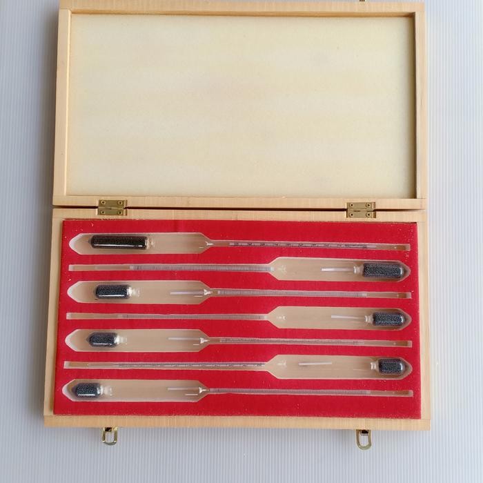 Open DS] baume meter set isi 7 alat ukur derajat baume baumemeter