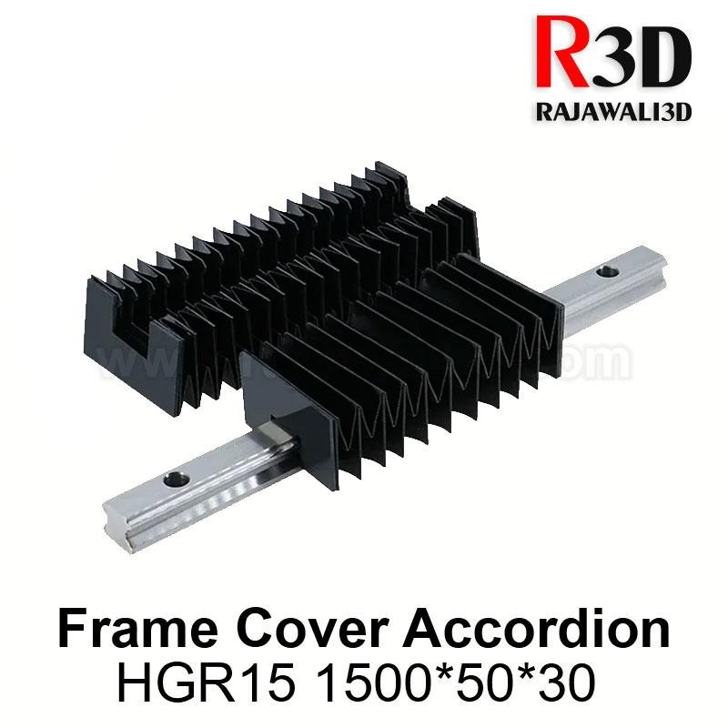 CNC Rail Cover Flexible Accordion Protection Dust Frame Cover HGR15 CNC Machine Accordion Dust Cover