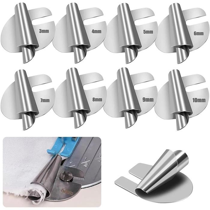 Lipat Praktis Sepatu Corong Lipat Mesin Jahit/Sepatu Corong Lipat Mesin Jahit Corong Kelim Mesin