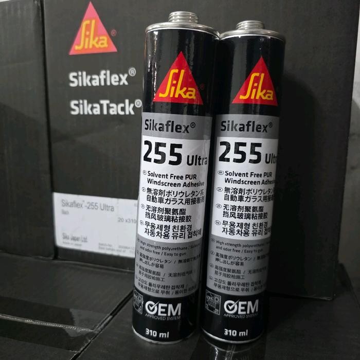 SEALANT KACA MOBIL SIKAFLEX 255 ULTRA LEM KACA MOBIL - HITAM