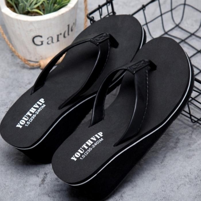 Sandal Wedges Terbaru/ Sandal High Heels/ Sandal Wanita Terbaru/ Aurel
