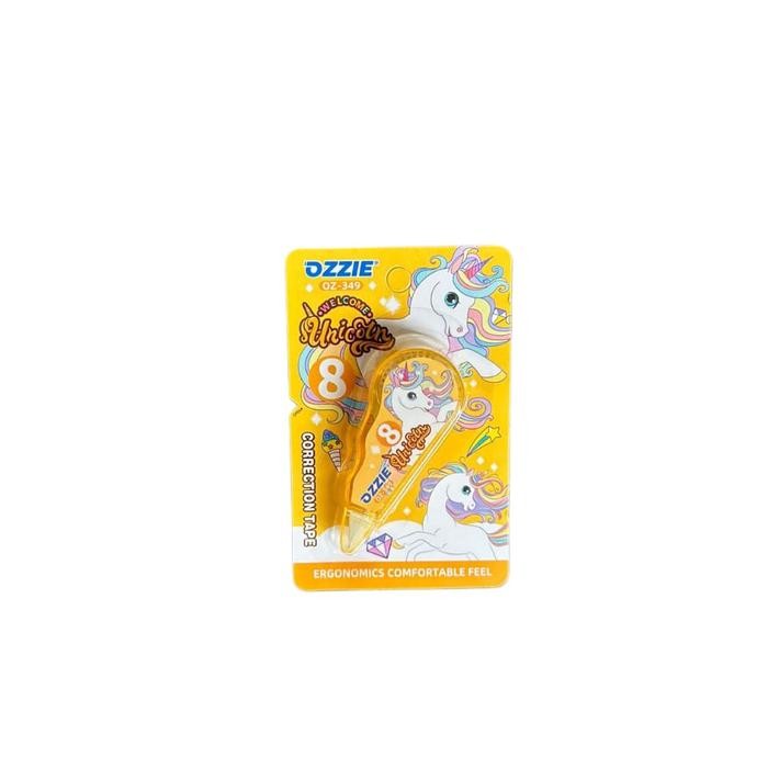 Correction Tipe X Kertas mini Roll Tape Size 8 pita Tip ex Ozzie