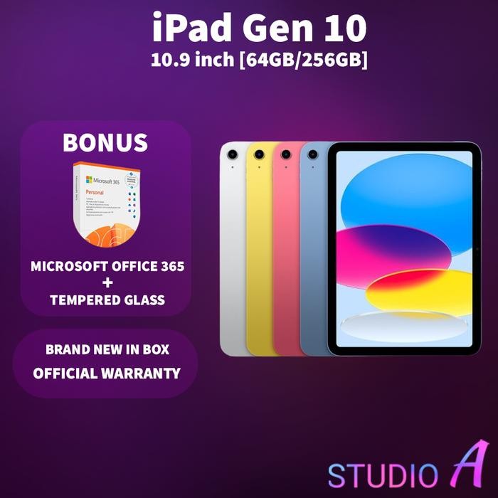 HVHP  Apple Ipad 10 2022 10.9 Inch 64Gb 256Gb Wifi