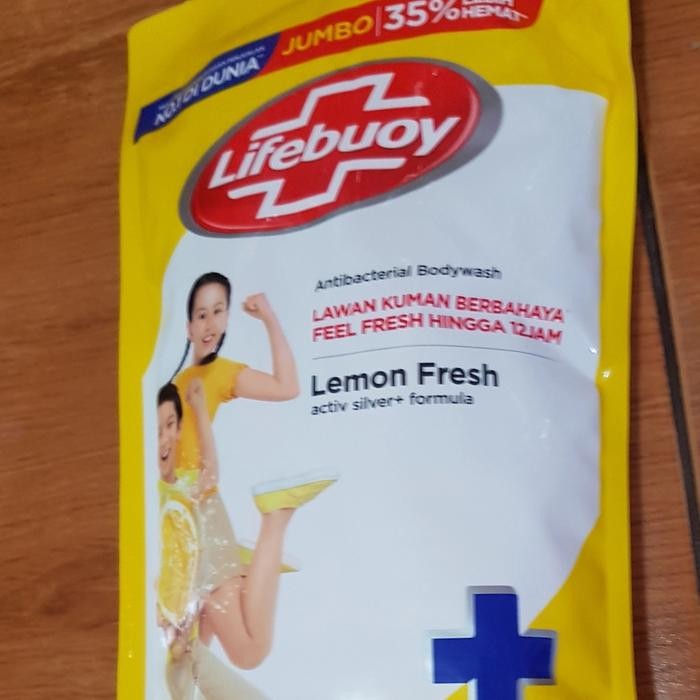 j5uc- Sabun Cair Lifebouy 900Ml - Kuning