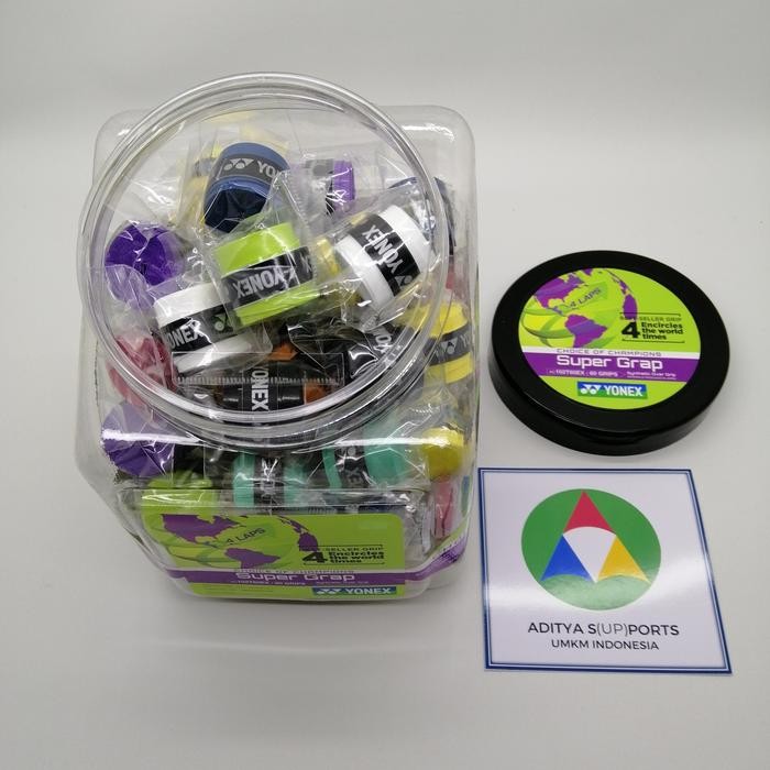 fb17- Grip Karet Yonex Original Asli Tipis Bagus Pegangan Raket Murah Ori