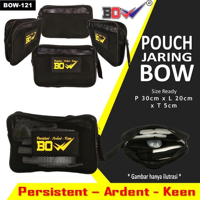 Tas Tanding puch Jaring BOW aksesoris match bag Taekwondo