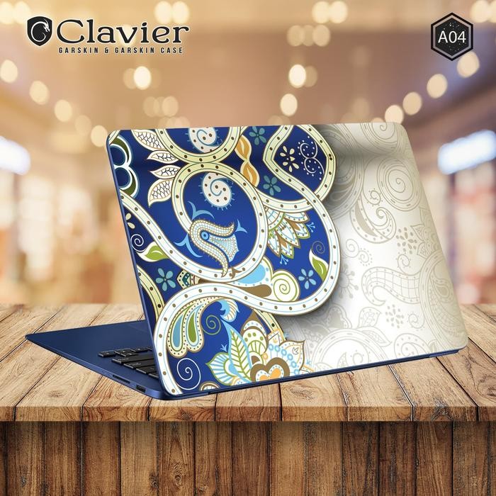 Garskin Laptop-Skin Laptop Macbook-Skin Laptop Toshiba-Batik 01