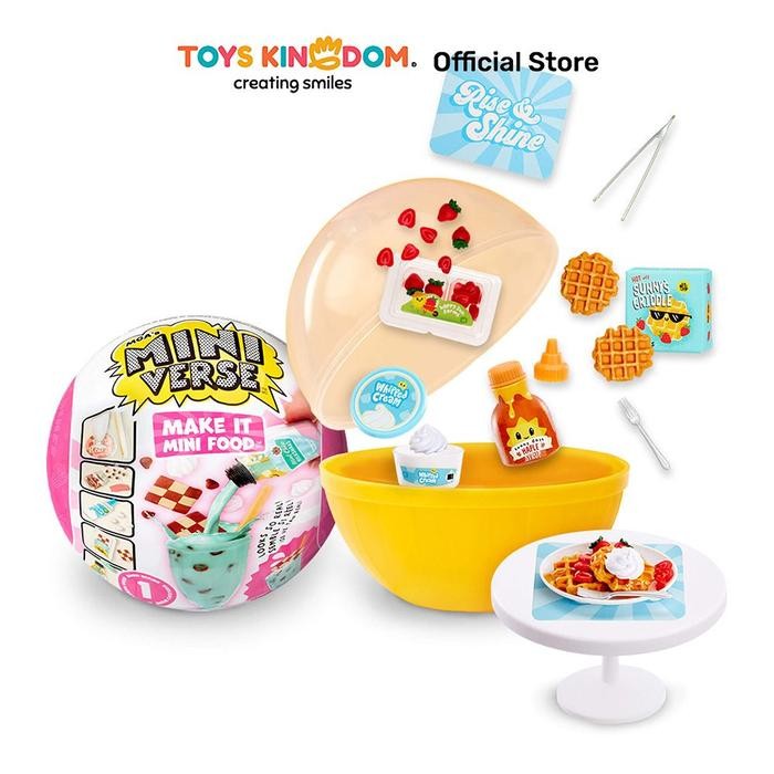 MINIVERSE PLAYSET FOOD & DINER PDQ 589938EUC