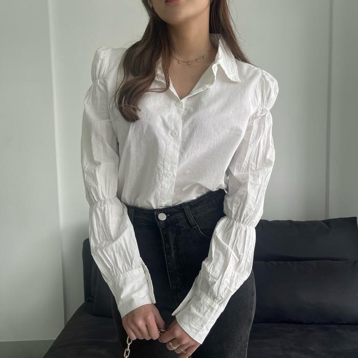 [Shylo] Esther White Blouse