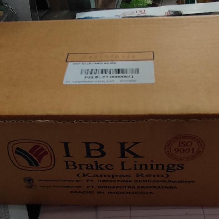 Brake Lining / Kampas Rem Elf Nkr66 / Nkr71 Ibk