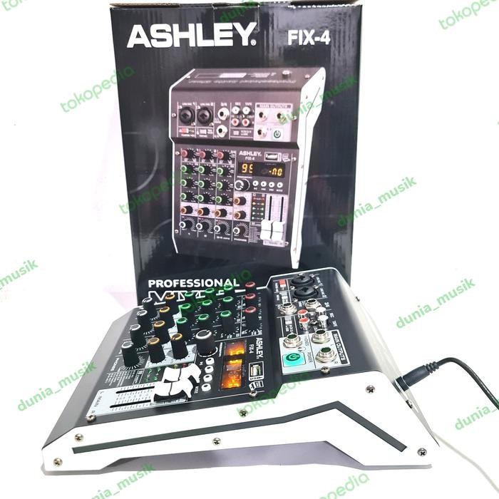 Mixer Ashley Fix4 Fix 4 4 Channel Original