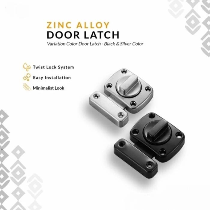 Terlaris Grendel Putar / Grendel Slot Pintu Jendela / Grendel WC Putar SALE