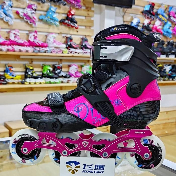 Sepatu Roda Inline Skate Flying Eagle Drift JRS Pink