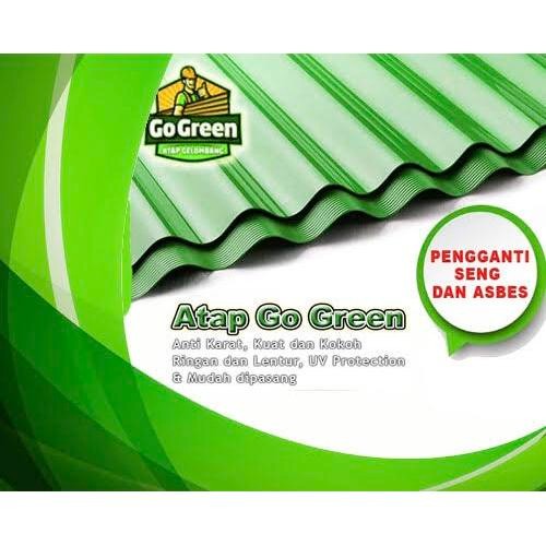 Atap G0Green Asli Atap Go Green Atap Tidak Berisik