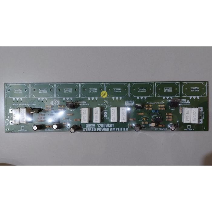 KIT DRIVER POWER AMPLIFIER STEREO POWER 1200 WATT