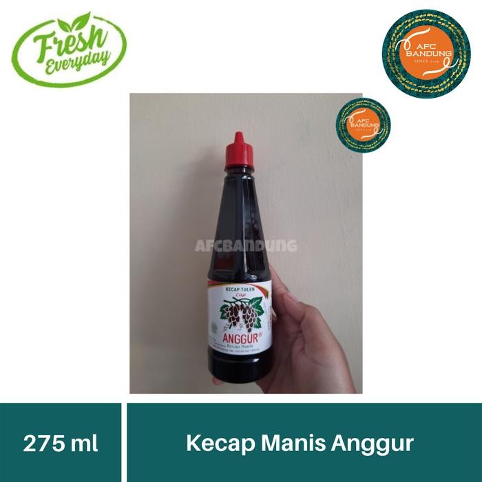 BumbuBUU- Kecap Manis Anggur Botol Kecap Anggur Manis 275Ml