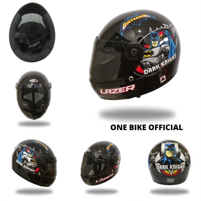 TERLARIS Helm Full Face Anak West Lazer / helm full face anak anak cowok / Helm FullFace West Lazer