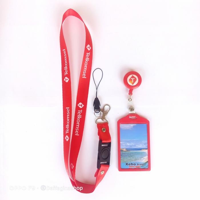 New LANYARD ID CARD TELKOMSEL PAKET MURAH