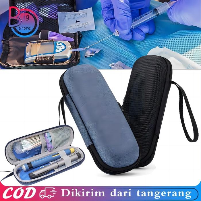Tomoji - Portable Cooler Bag Insulin Cooler Bag Tas Insulin Portable Insulin Bag Insulin Cooler