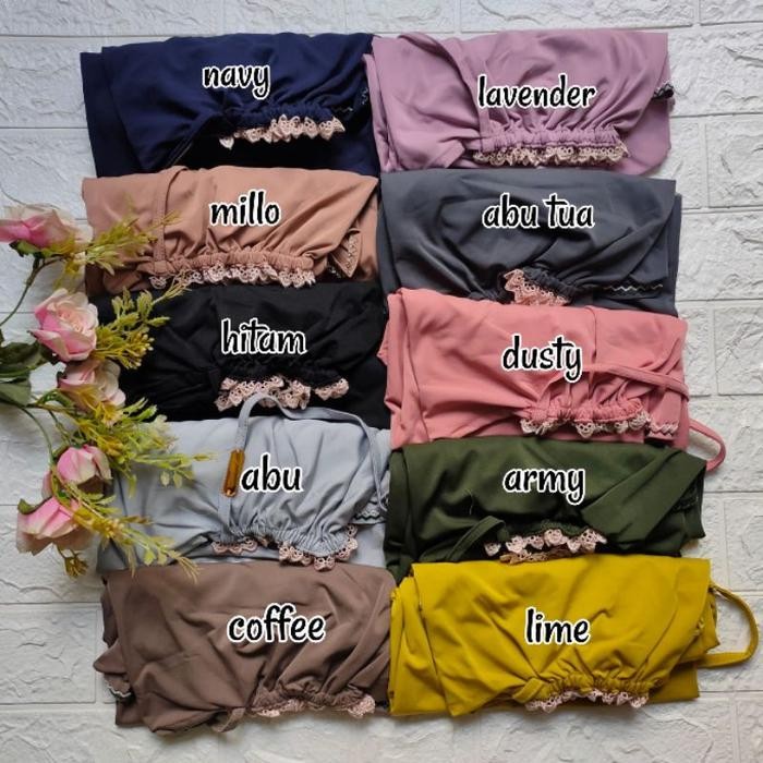 Prom0Besar- Bergo Annisa / Jilbab Kerut Dahi / Bergo Kerut / Bergo Jersey / Jilbab Instan / Jilbab