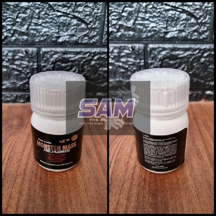 ORIGINAL  Suplemen Fitness IRONLABS Monster Mass 90 kapsul Hormon Testosterone Booster
