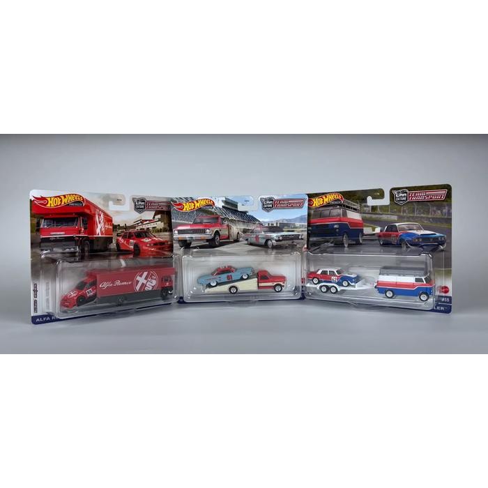 HOT WHEELS TEAM TRANSPORT MIX U 2023 PREMIUM SET BOX KODE 660