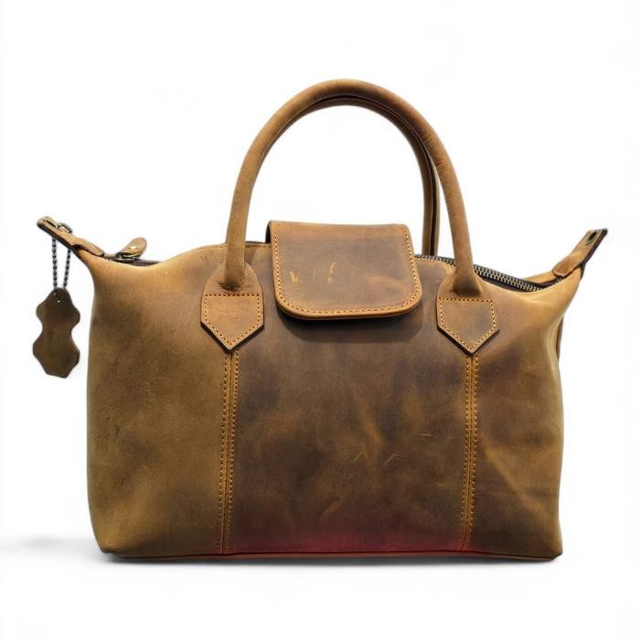 Tas Tenteng Selempang Ala LC Besar Crazy Horse Kulit Asli