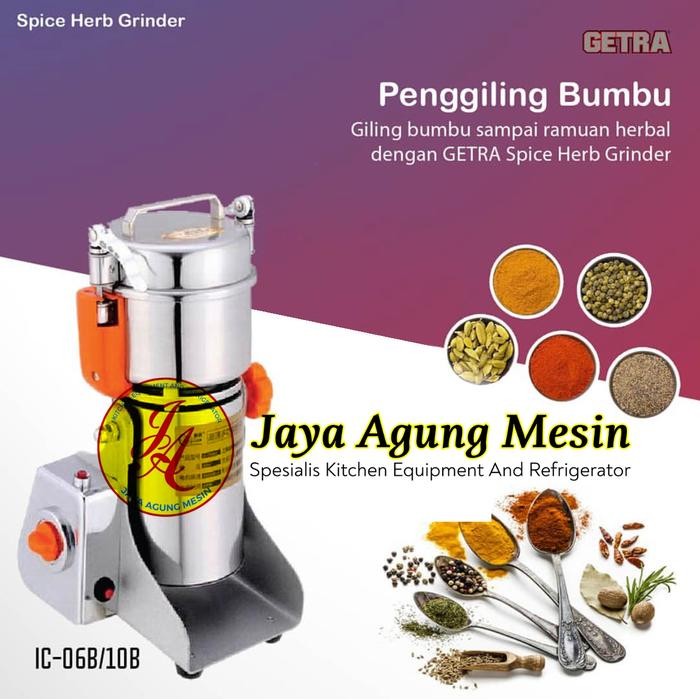 SPICE HERB GRINDER GETRA IC-06B