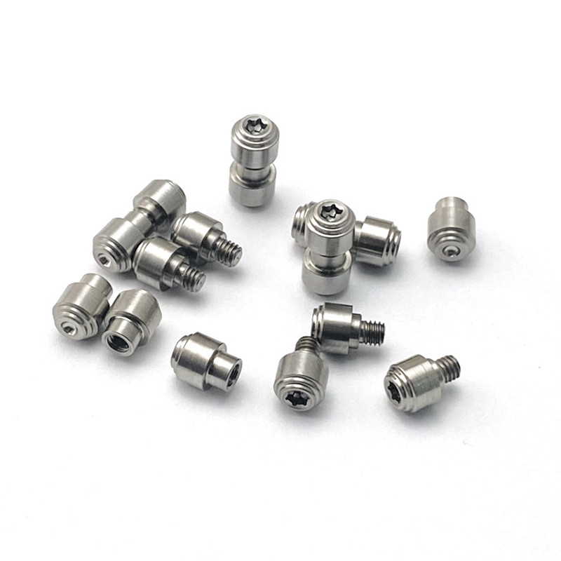 1* Titanium Thumb Stud Screw Knife Quick Push Button For Cold Steel Recon1/Voyager Folding Pocket Kn