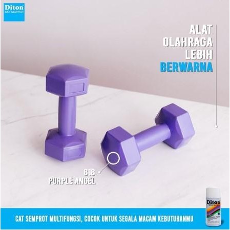 LncrMrt- Pilox Diton Purple Angel 150Ml Warna Violet Ungu Muda Kilap Ekonomi Ekonomis Hemat
