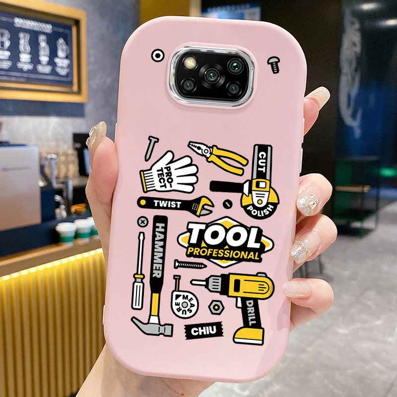 Casing Hp Untuk Xiaomi POCO X3 POCO X3 Pro POCO X3 GT POCO X3 NFC Case Skin-friendly Kasing Silikon 