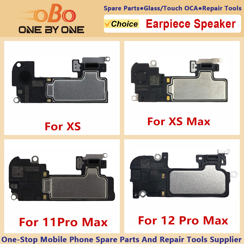 Ear Earpiece Speaker For Iphone X Xs Xr 11 12 Pro Max Mini Ear Speaker Sound Repair Front Earpiece