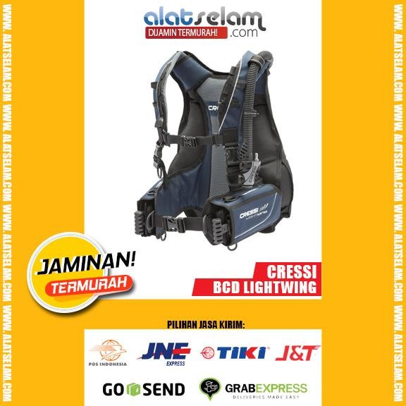 Bcd Cressi Lightwing Professional Bcd / Bcd Scuba Diving / Rompi