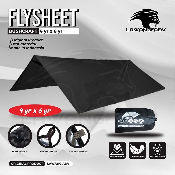 flysheet 4x6 / flysheet 4x6 yr flysheet waterproof penutup tenda