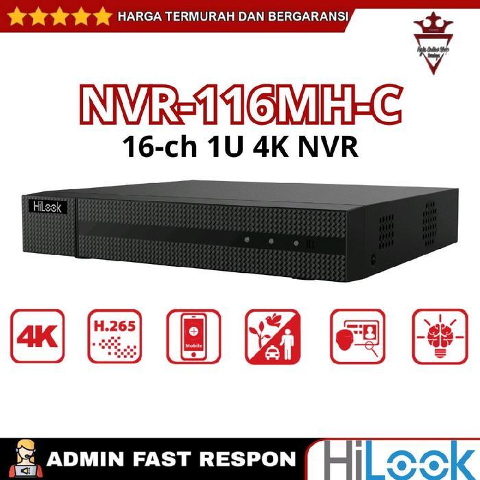 Ready Stock Nvr 16 Channel Hilook Nvr-116Mh-C Nvr 16Ch Hilook