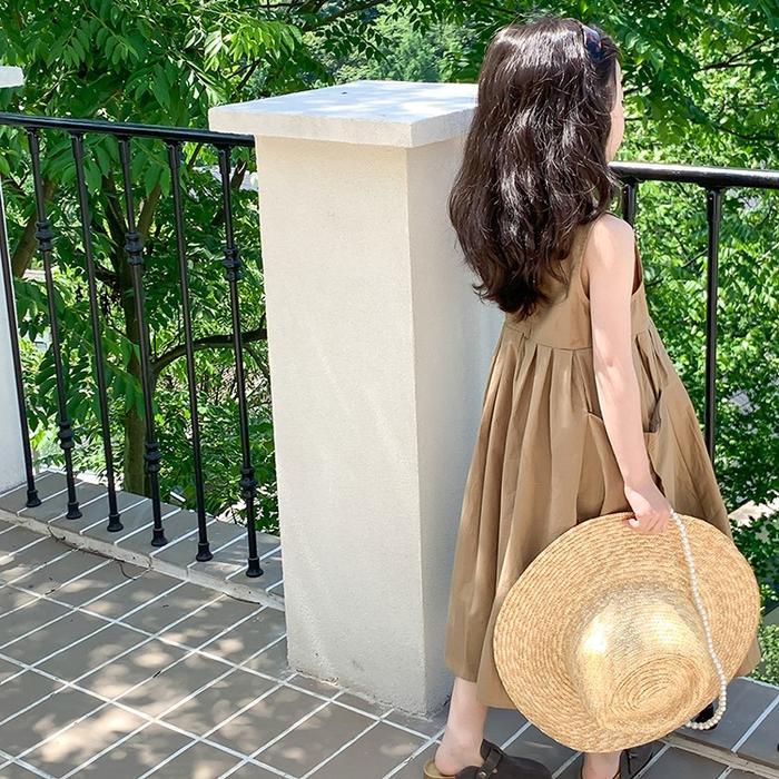 TERMURAH DRES PANJANG ANAK PEREMPUAN UMUR 3-12 TAHUN LENGAN ROMPI / DRES ANAK - ANAK